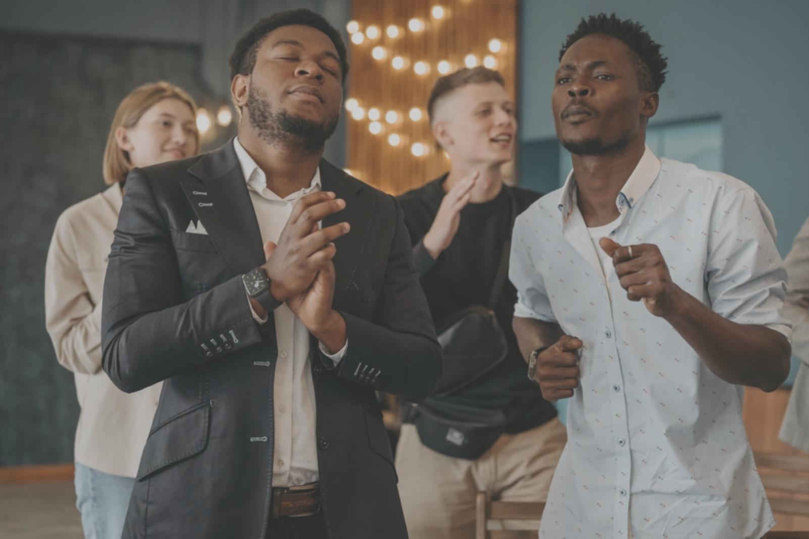 Jazz dancer performing dynamic movement sequence demonstrating fluid motion and technical control